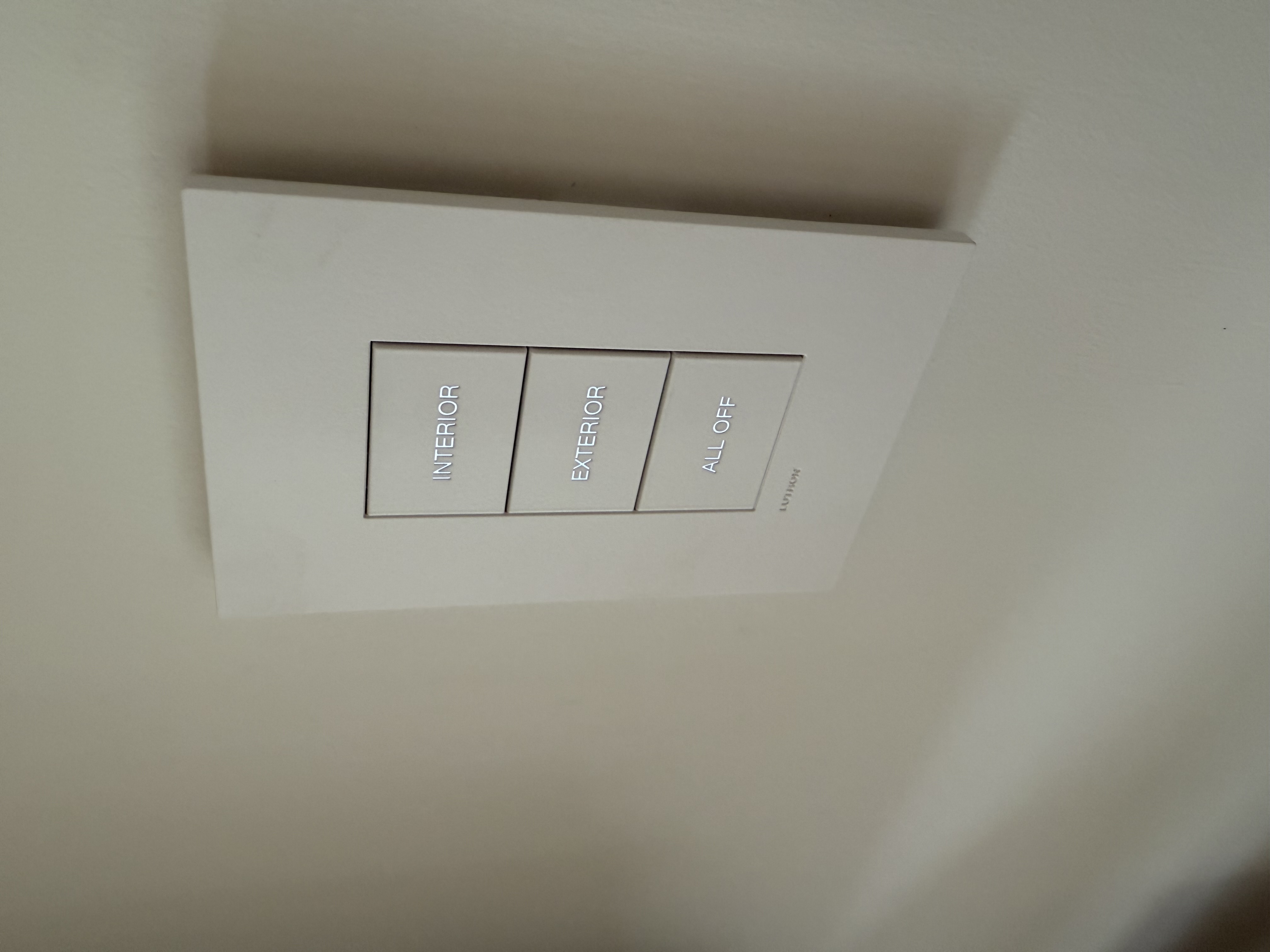 Mounted Samsung TV and soundbar