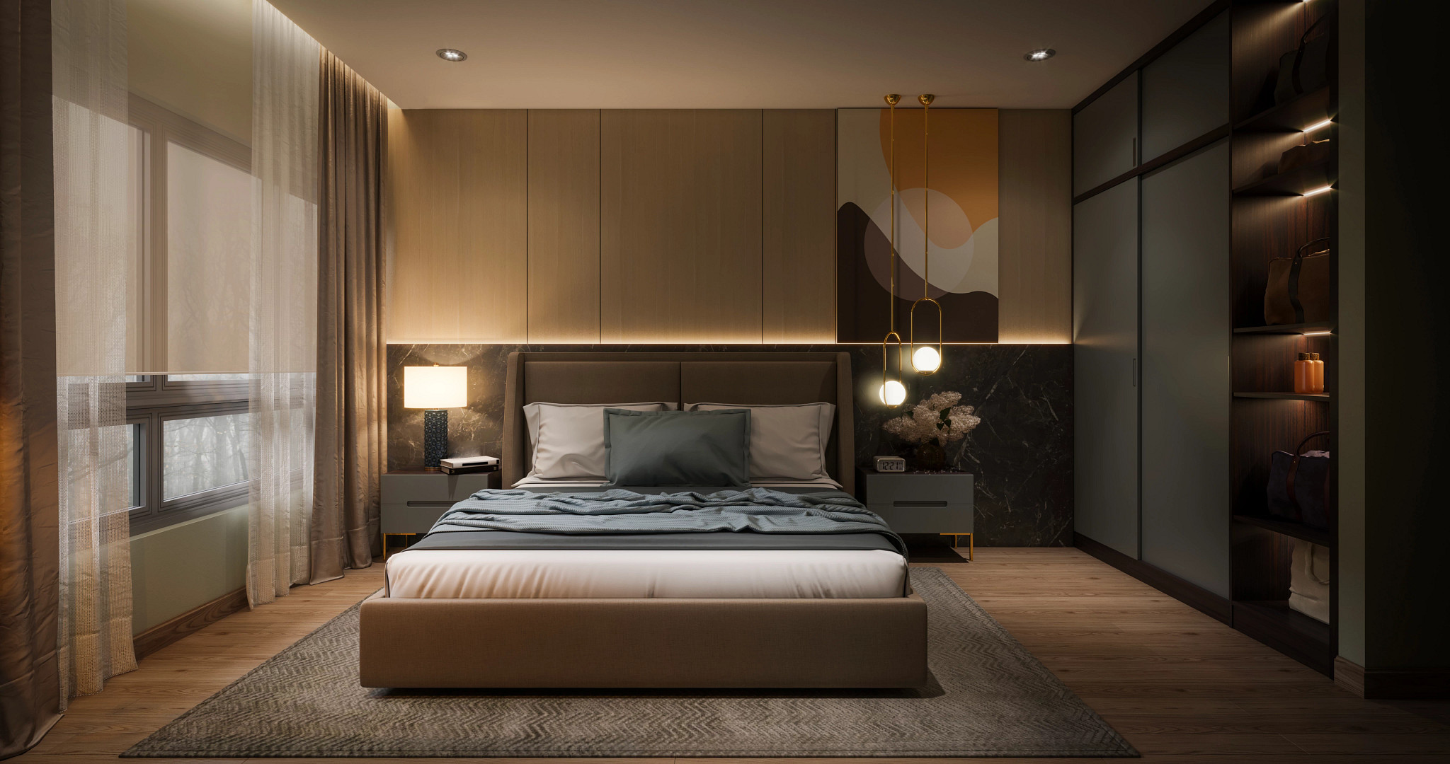 Crestron lighting and wellness