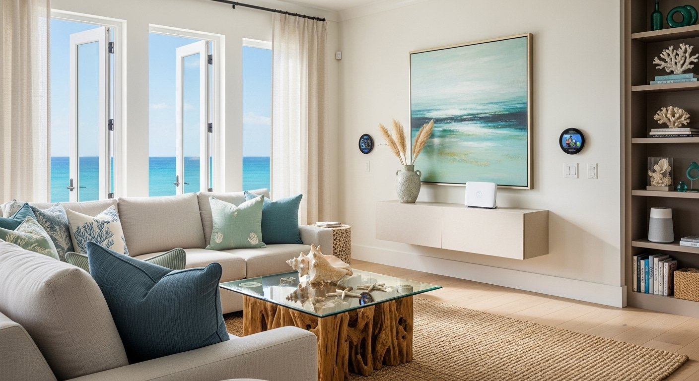 smart networking Fort Myers luxury home setup