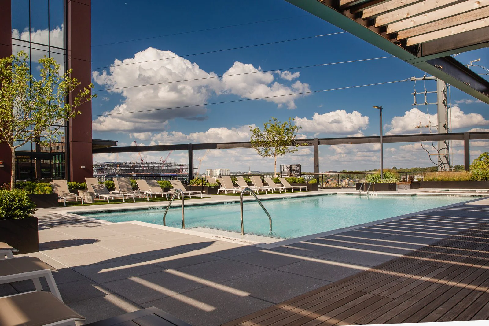A Nashville rooftop amenity space engineered by PAVE