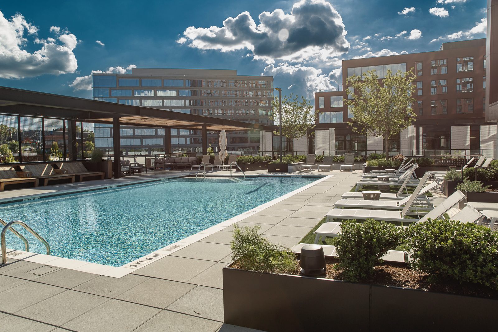 Hospitality pool and wellness