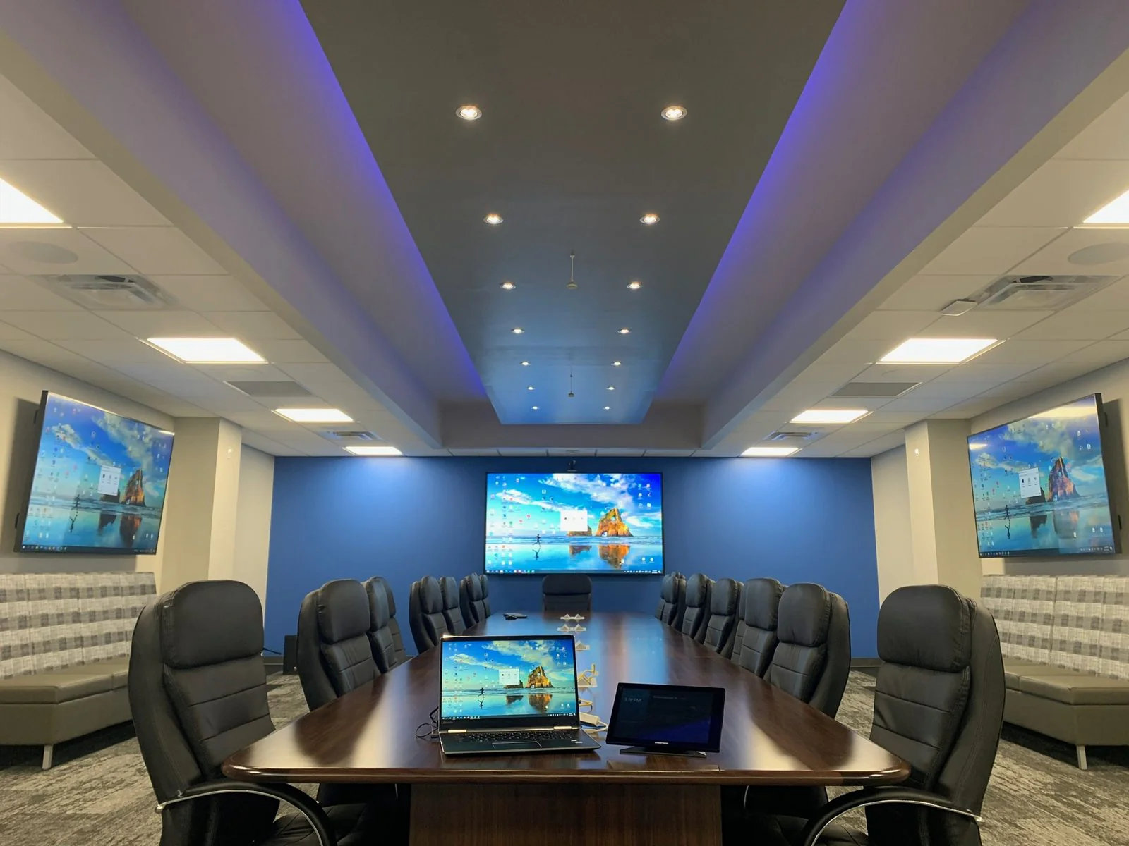 Boardrooms and conference rooms