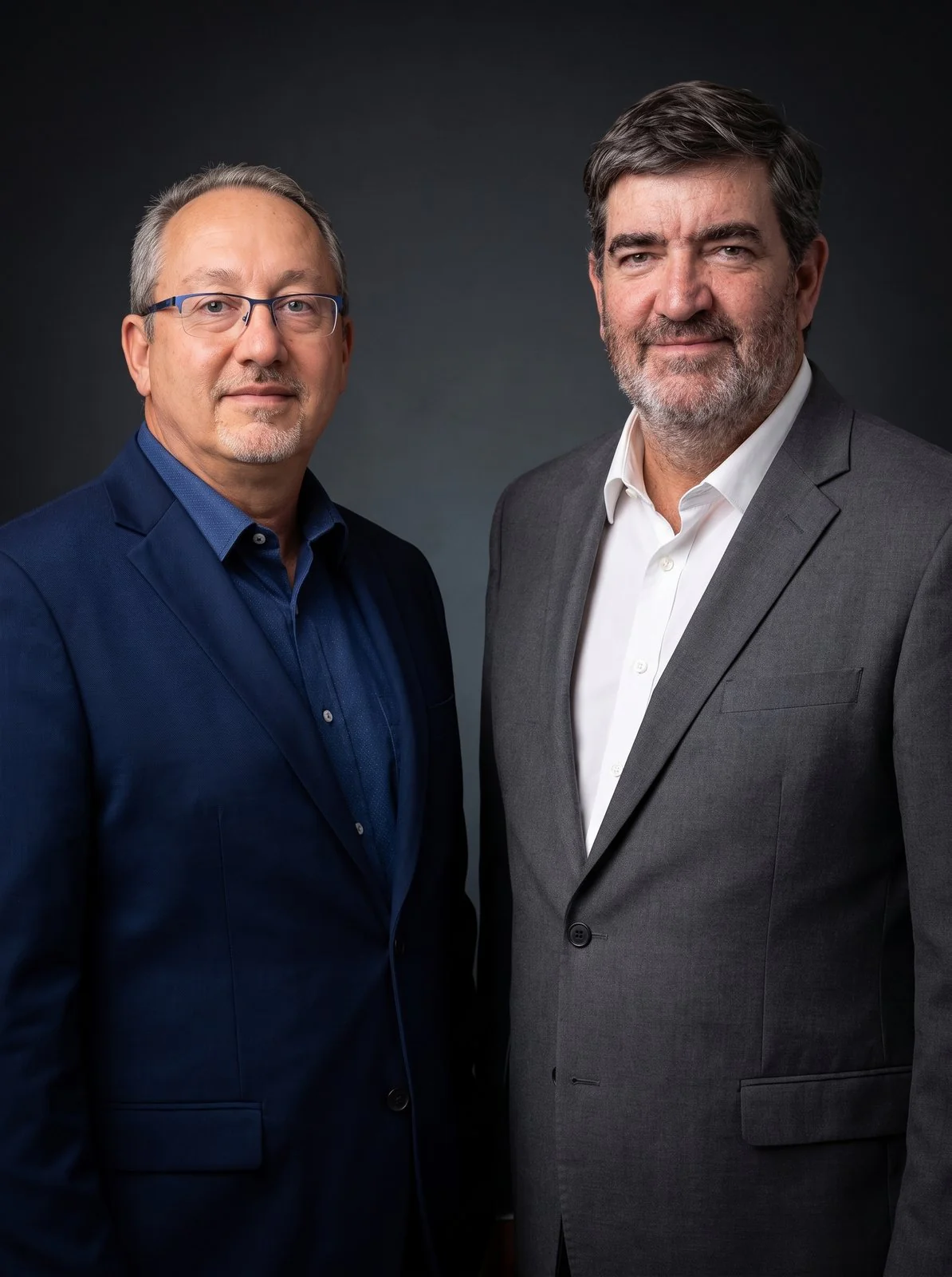 Mike VanParys and Frank Stafford, the founder and owner of PAVE