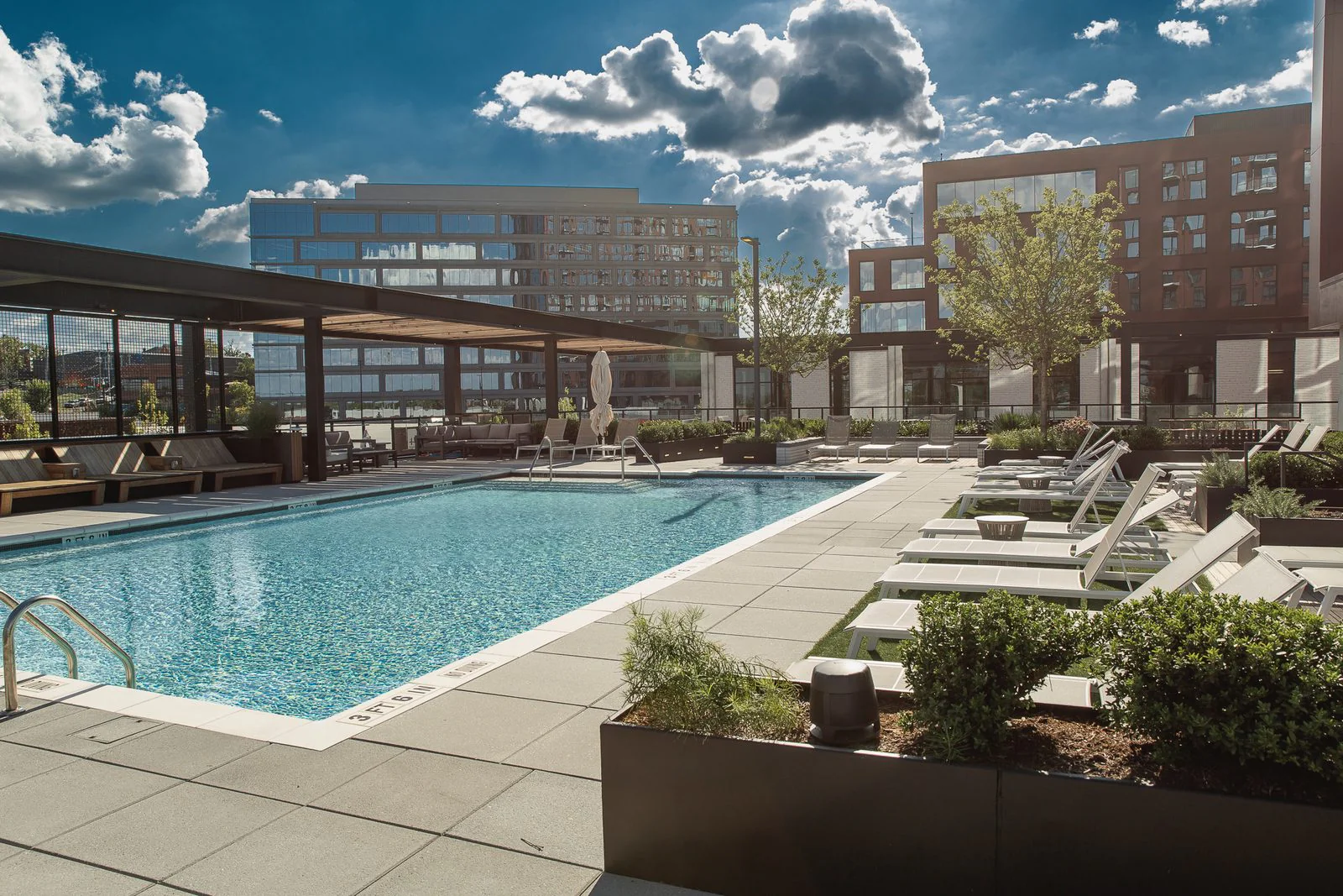 Hospitality pool and wellness
