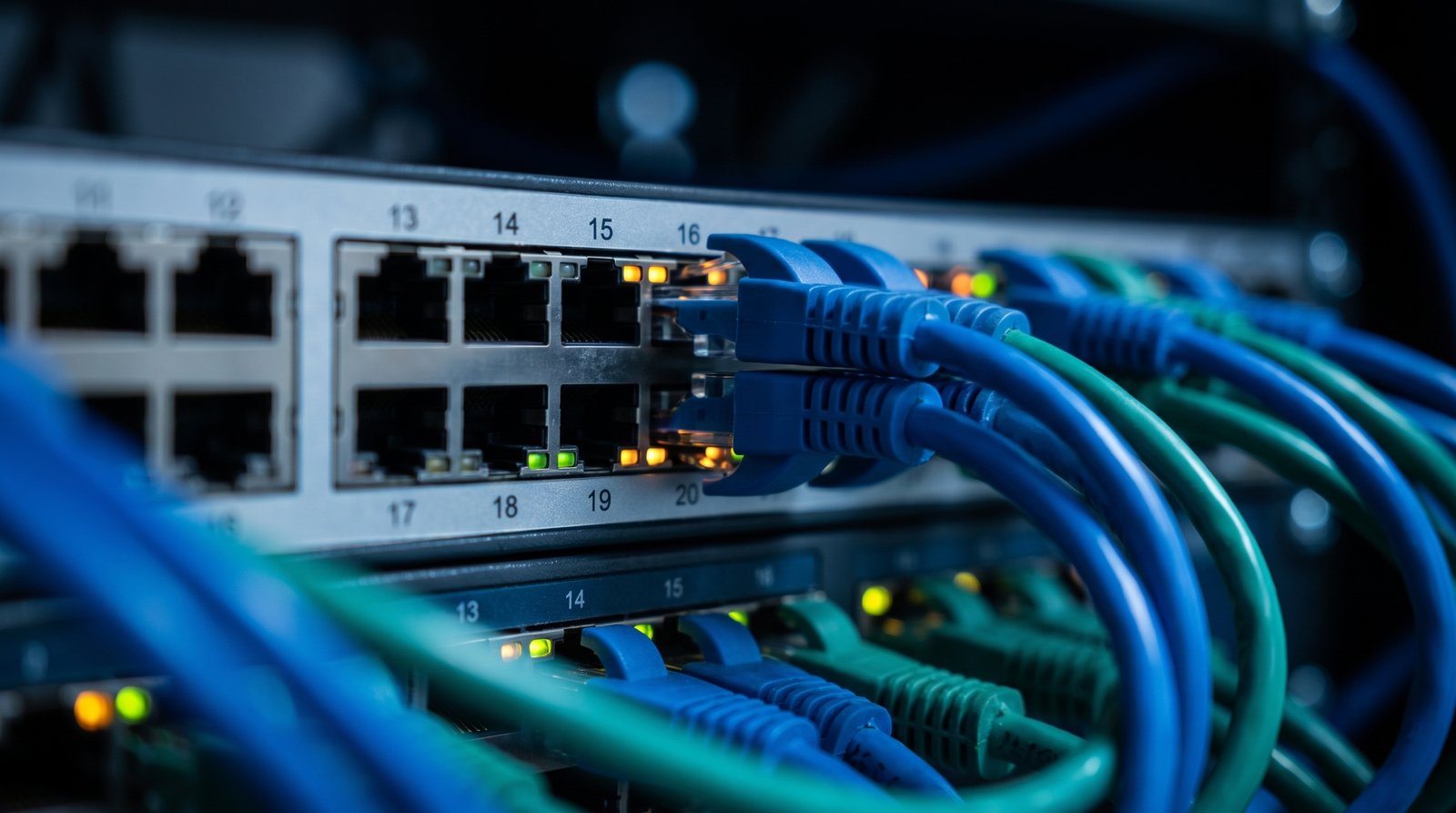A commercial network install