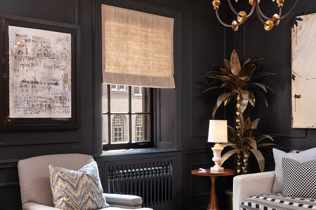 Luxury home with smart lighting