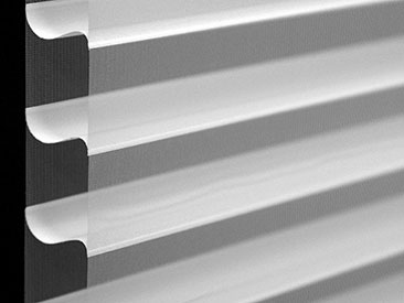 Horizontal sheer blinds
