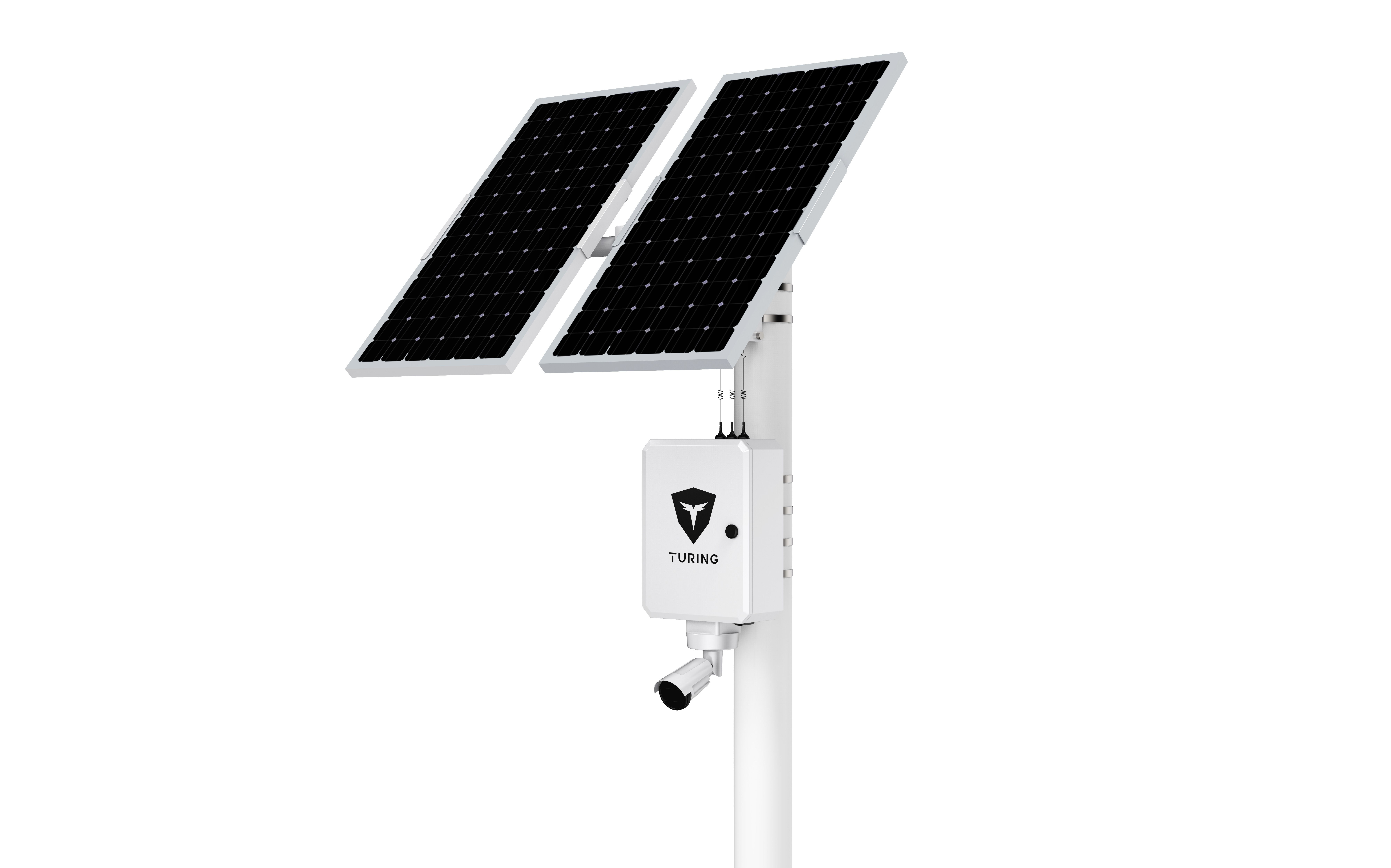 Solar-powered remote surveillance