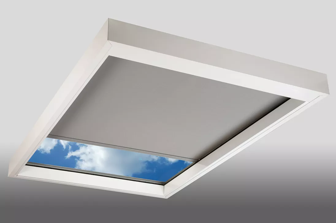 Blackout motorized shades