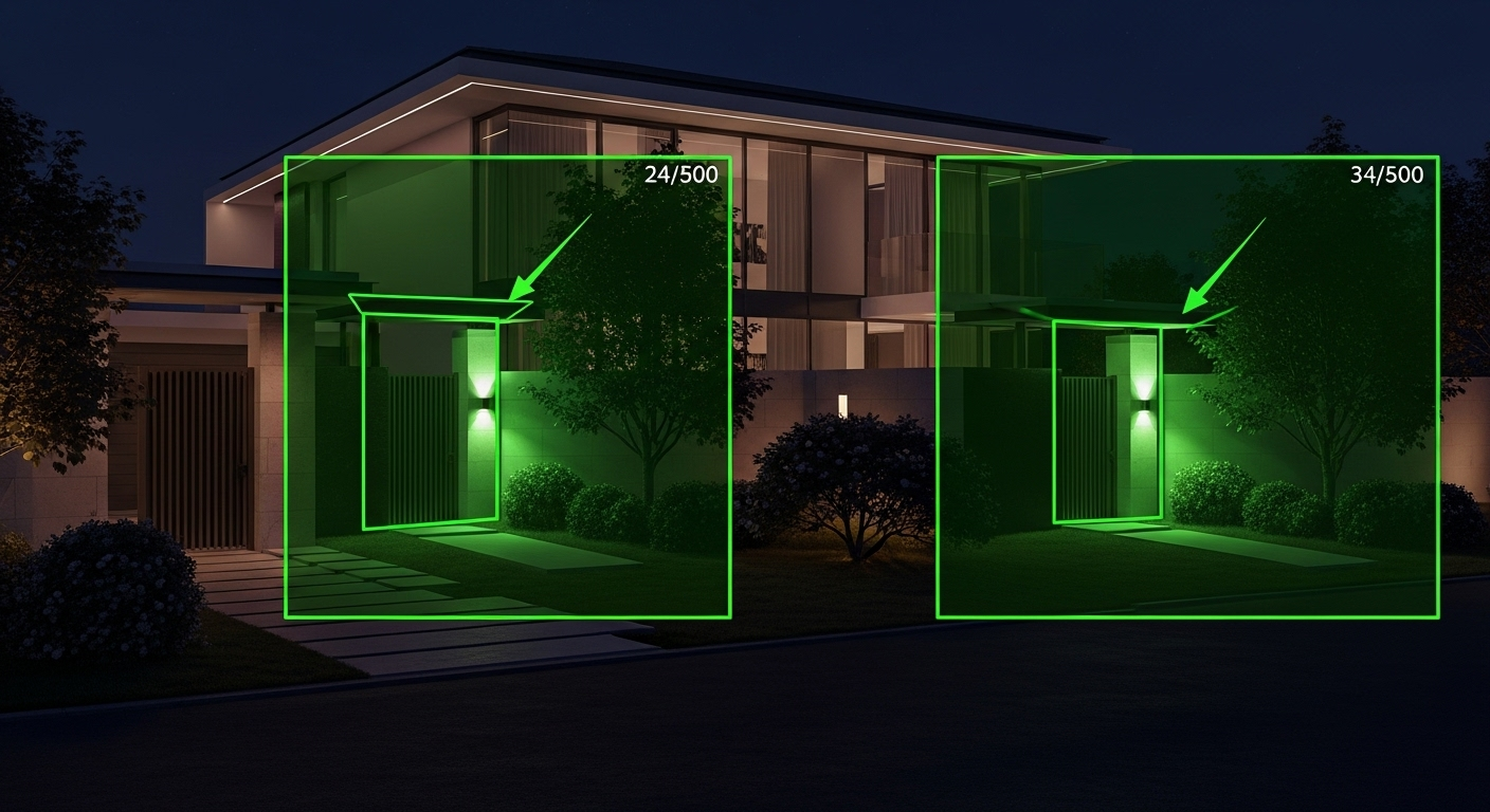 Outdoor smart security solutions with 4K wireless cameras for luxury-grade property protection.