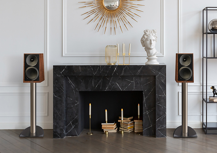 Refined custom home interior with integrated lighting and technology