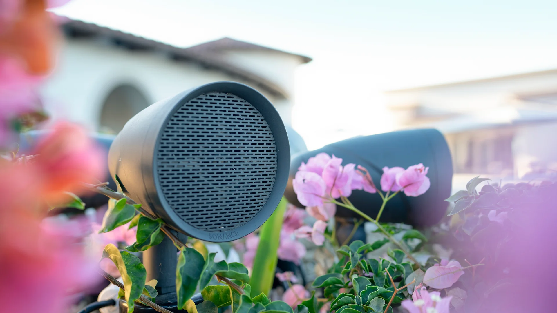 Paradigm architectural speakers installed in a Minnesota home