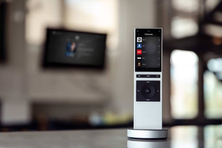 Private home cinema with 4K projection and immersive audio