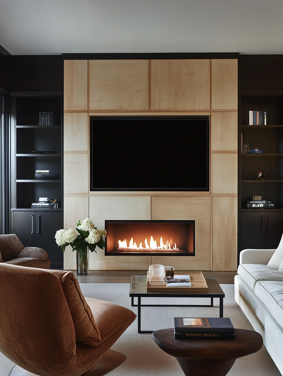 High-end audio system with premium speakers